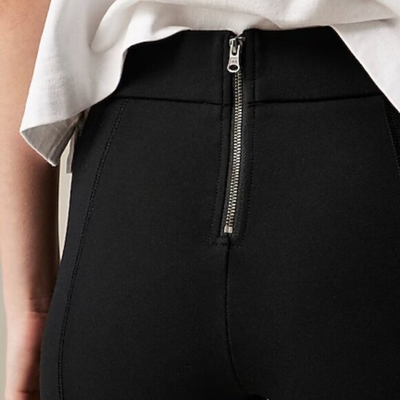 J. Crew Pixie pant in stretch ponte black XL - Picture 2 of 6